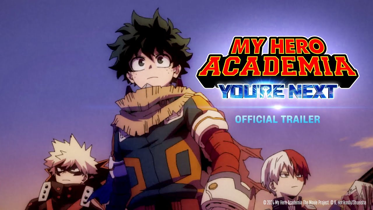 My Hero Academia: You're Next Trailer